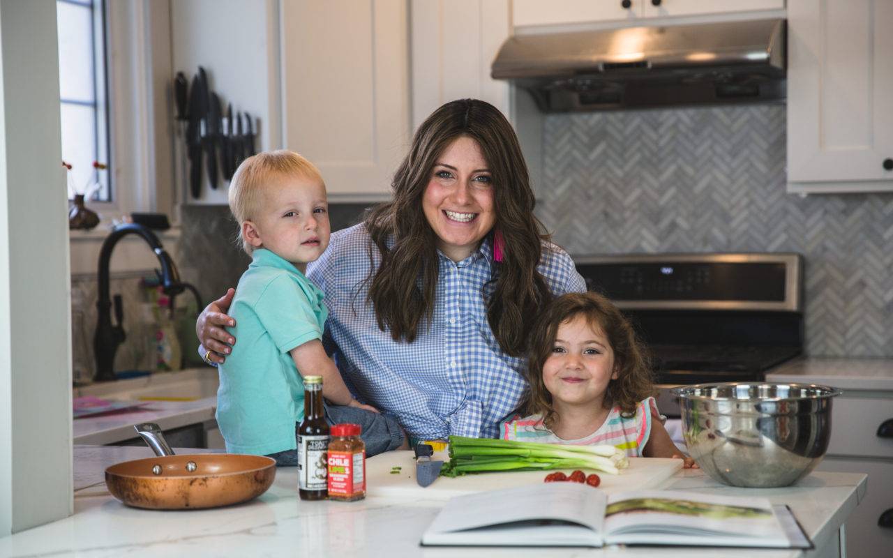 family cooking