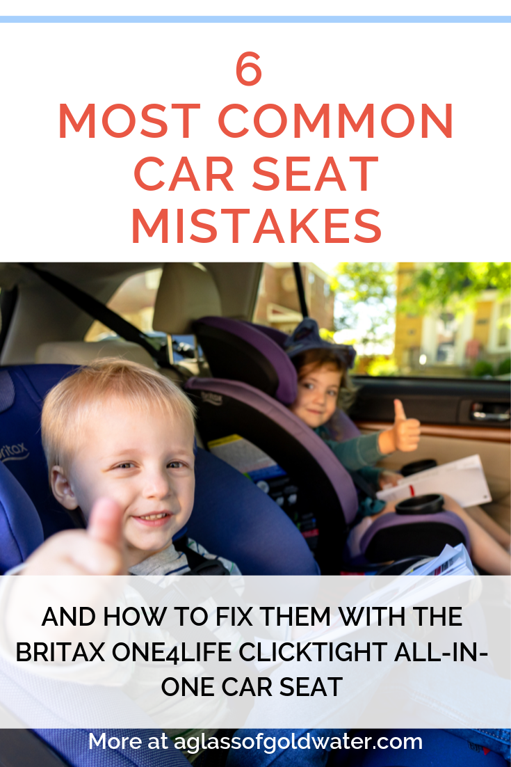 Fixing 6 Common Car Seat Mistakes with Britax One4Life - A Glass of ...