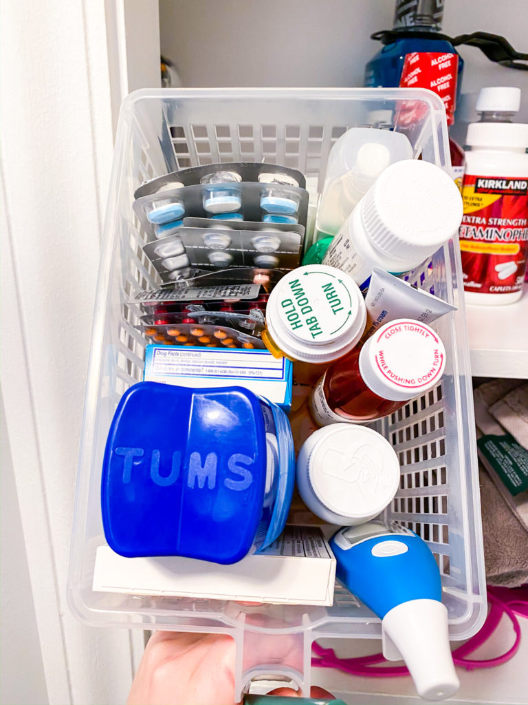 Medicine Cabinet And Linen Closet Organization To Spark Joy FREE   IMG 4903 768x1024 