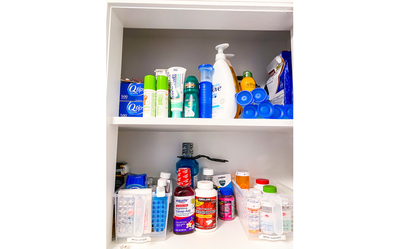 Medicine Cabinet and Linen Closet Organization To Spark Joy – FREE Stockpile Download