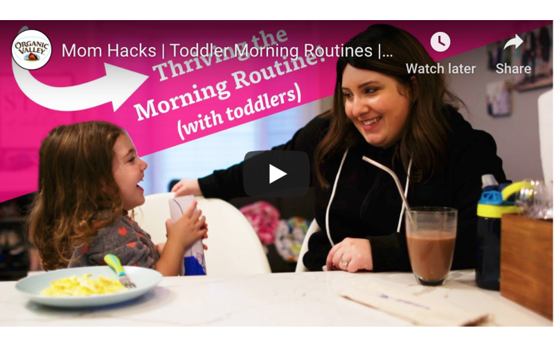 Mom Wins: Mom Hacks Video with Organic Valley