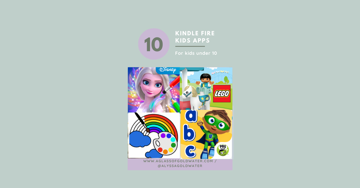 Our Favorite Kindle Fire Kids Apps for Kids Under 10